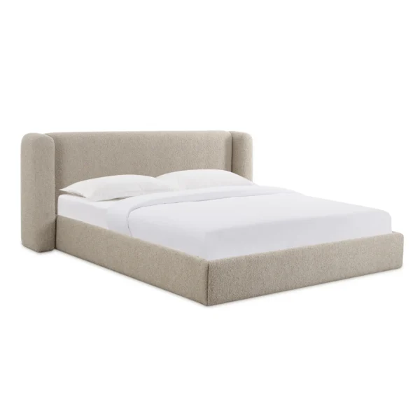 Koda Boucle Fabric Bed - Image 2