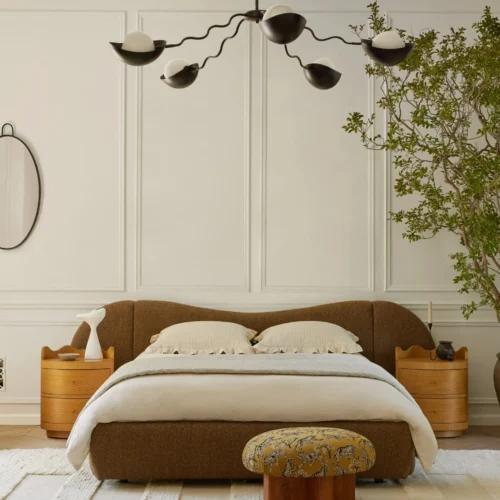 Luxury Headboard Platform Bed