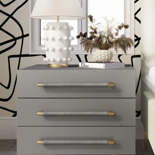 Elva Nightstand Grey