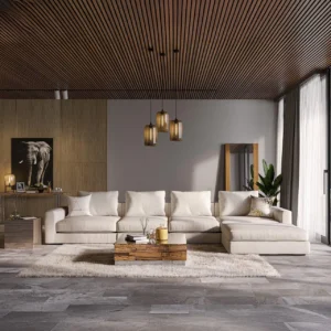 Classic 4 Piece Sectional Sofa