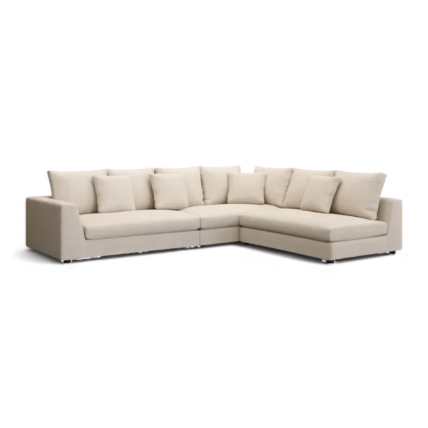Bryn Sectional Sofa Cream - Image 2