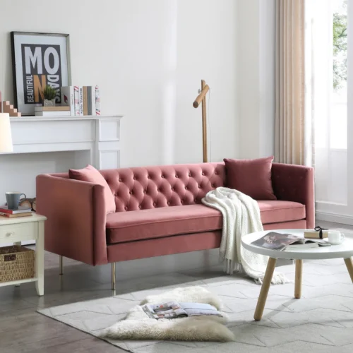 Cushio Upholstered Chesterfield Sofa