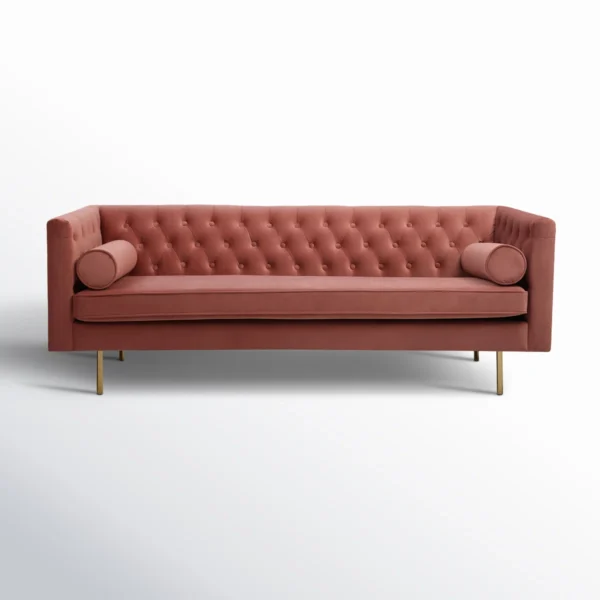 Cushio Upholstered Chesterfield Sofa - Image 2
