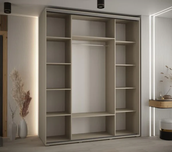 Duke 2 Sliding Door Wardrobe - Image 2