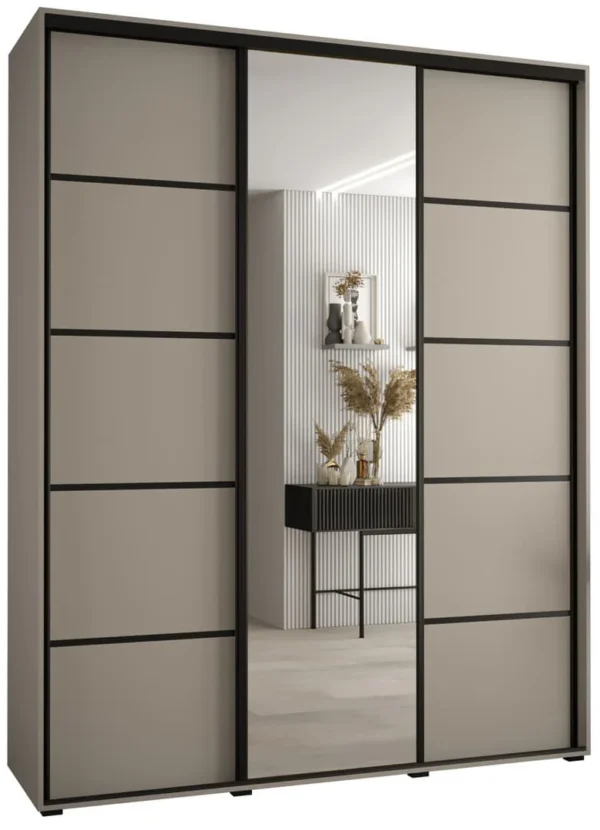 Duke 2 Sliding Door Wardrobe - Image 3