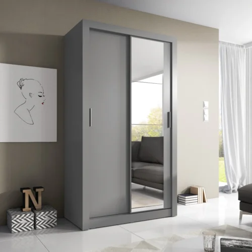 Modern 2 Sliding Door Wardrobe