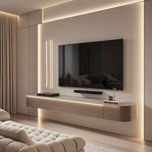 Contemporary Floating TV Console