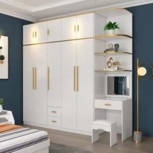 Aurora 3-Door Modular Wardrobe with Dresser