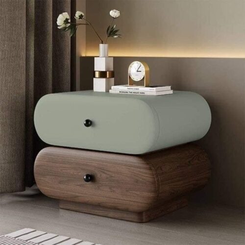 DuoCurve Modern Nightstand