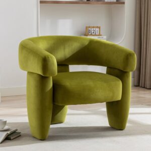 Modern Barrel Accent Chair