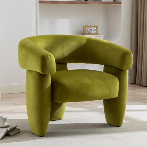 Modern Barrel Accent Chair
