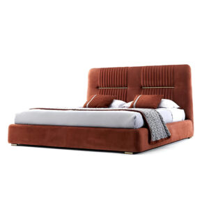 Morenza Plush Velvet Bed