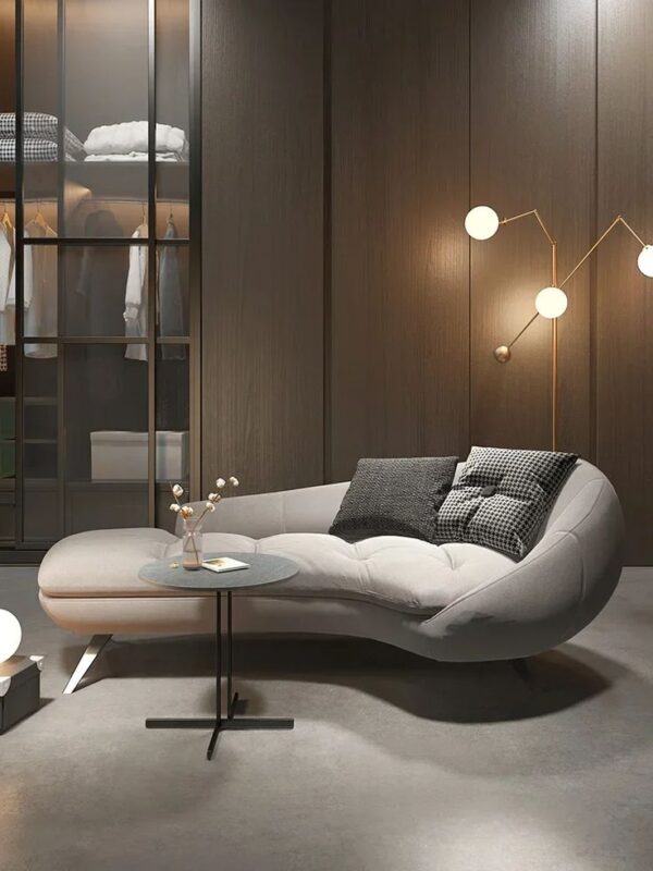 Curvara Lounge – Modern Curved Chaise Lounge Chair
