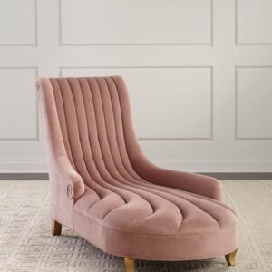 Velvet Wave Chaise Lounge