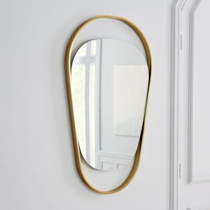 Modern Gold Frame Wall Mirror
