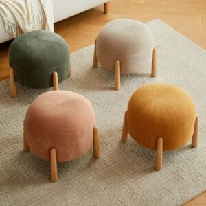 Moppi Corduroy Ottoman Stool