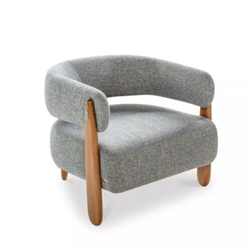 Nordora Wooden Accent Chair