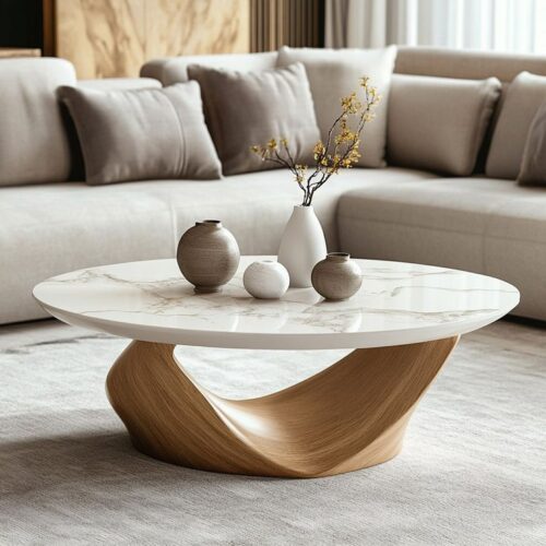 Seraphina Marble Coffee Table