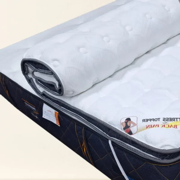 LuxTop 8 Premium Memory Foam Mattress Topper - Image 2
