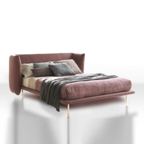 Ardenza Wingback Fabric Bed