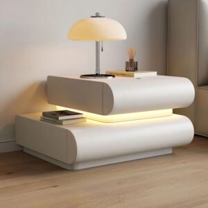 LumaGlide Bedside Table
