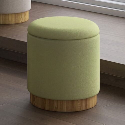 Pistachio Storage Ottoman
