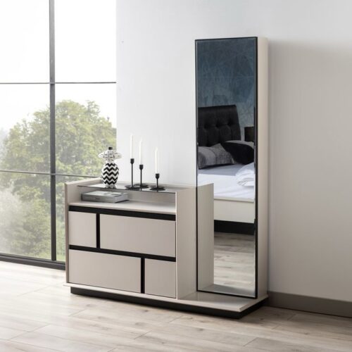 Velmora Standing Mirror Dresser