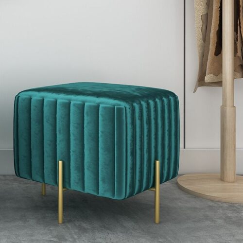 Velvora Luxe Velvet Ottoman