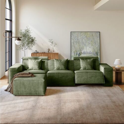 Verdello Olive Modular Sectional Sofa